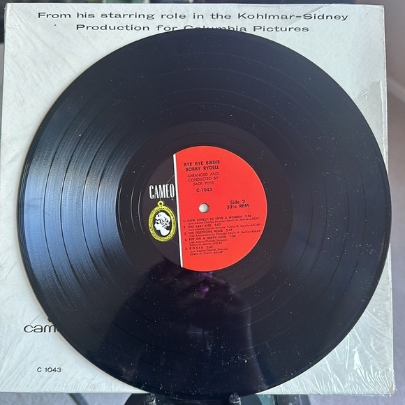 Bobby Rydell Bye Bye Birdie Vinyl Album 33 1/3 RPM - Picture 8 of 10
